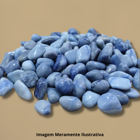 Quartzo Azul Polido - Unidade
